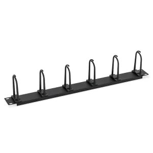 PANOU organizare cabluri TRITON, tip masca orizontala, 19 inch, 1U, negru, &quot;RAX-VP-X11-A1&quot;