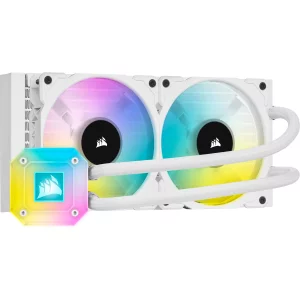 COOLER CORSAIR, &quot;iCUE H100i ELITE CAPELLIX&quot;, skt. universal, racire cu lichid, vent. 120 mm x 2, 2400 rpm, LED RGB ,&quot;CW-9060050-WW&quot;