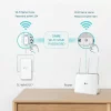 KIT ADAPTOR + Amplificator POWERLINE. AV1000 Gigabit AC, TP-LINK &quot;TL-WPA7517 KIT&quot; (include timbru verde 1.5 lei)