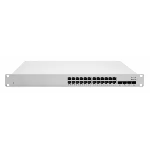 Meraki MS225-24P L2 Stck Cld-Mngd 24x GigE 370W PoE Switch