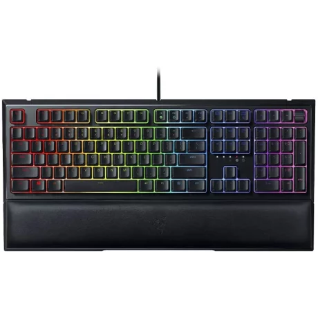 TASTATURA RAZER - gaming, &quot;Ornata V2 Hybrid&quot;, cu fir, 108 taste format standard (104-108 taste), USB, negru, &quot;RZ03-03380100-R3M1&quot;