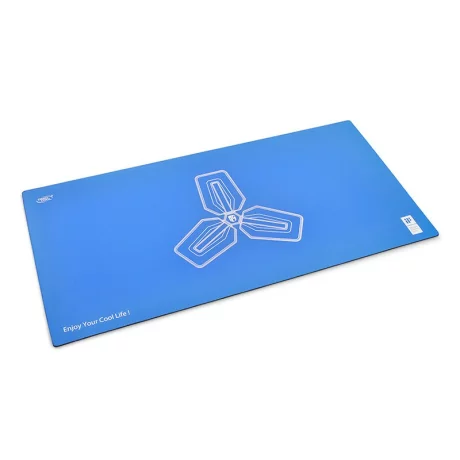 Mouse PAD DEEPCOOL,  gaming, cauciuc material textil, 800x400x4 mm, albastru, DC_PAD