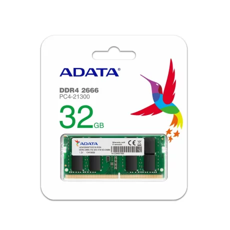 SODIMM ADATA, 8 GB DDR4, 2666 MHz, AD4S26668G19-SGN