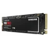 SSD SAMSUNG, Gen4 x 4, 980 PRO, 1 TB, M.2, PCIe Gen4.0 x4, V-Nand 2bit MLC, R/W: 7000/5000 MB/s, &quot;MZ-V8P1T0BW&quot;