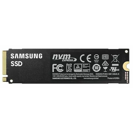 SSD SAMSUNG, Gen4 x 4, 980 PRO, 1 TB, M.2, PCIe Gen4.0 x4, V-Nand 2bit MLC, R/W: 7000/5000 MB/s, &quot;MZ-V8P1T0BW&quot;