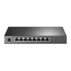 SWITCH PoE TP-LINK  8 porturi Gigabit (4 PoE+), carcasa metalica TL-SG2008P