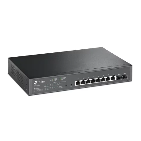 SWITCH TP-LINK POE  10 porturi Gigabit (8 PoE+), carcasa metalica TL-SG2210MP