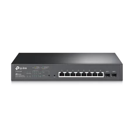 SWITCH TP-LINK POE  10 porturi Gigabit (8 PoE+), carcasa metalica TL-SG2210MP