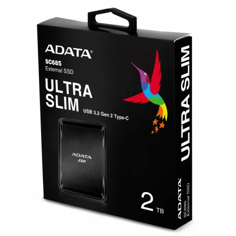 SSD extern ADATA SC3685, 500 GB, USB 3.2 ASC685-500GU32G2-CWH