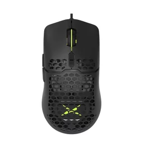 MOUSE DELUX, gaming, cu fir, USB, optic, negru, M700A