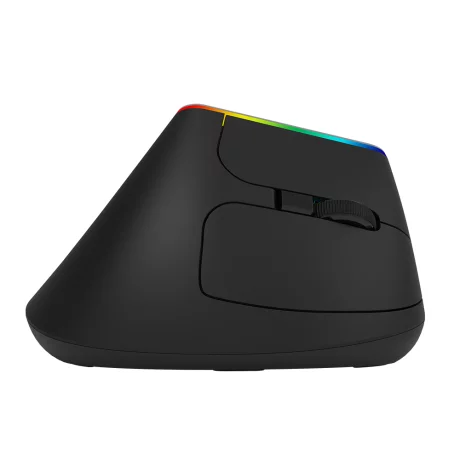 MOUSE DELUX, notebook, PC, iluminare, negru, M618C