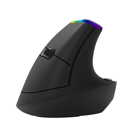 MOUSE DELUX, notebook, PC, iluminare, negru, M618C