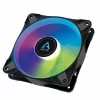 VENTILATOR ARCTIC PC 120x120x25 mm, &quot;P12 PWM PST A-RGB 0dB&quot;, w/ PWM &amp;amp; cablu PST, low noise FD bearing, high static pressure, black &quot;ACFAN00231A&quot;