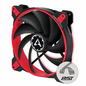 VENTILATOR ARCTIC PC 140x140x28 mm,  BioniX F140 &quot;, w/ PWM &amp;amp; cablu PST, low noise FD bearing, red &quot;ACFAN00095A&quot;