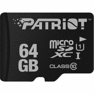 Card memorie MicroSD PATRIOT, 64 GB, MicroSDHC, PSF64GMDC10