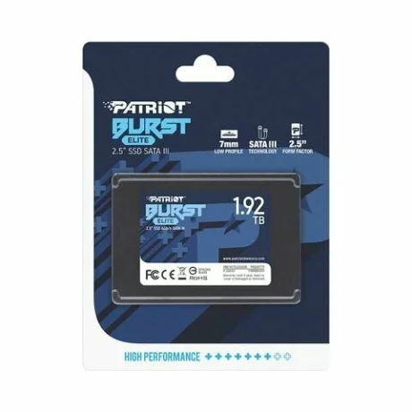 SSD PATRIOT, BURST ELITE, 480 GB, 2.5 inch, PBE480GS25SSDR