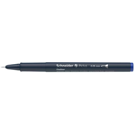 Fineliner Schneider Pictus 0,05 mm Albastru