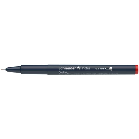 Fineliner Schneider Pictus 0,1 mm Rosu