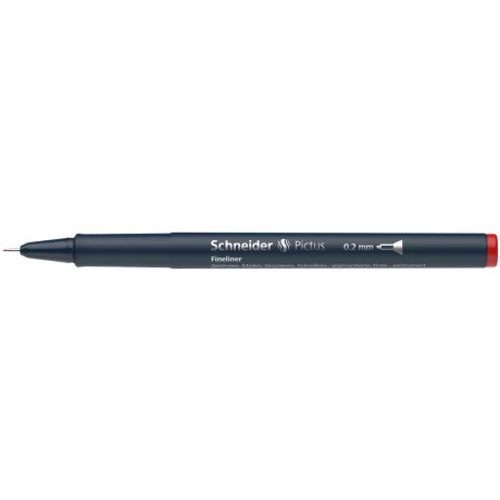 Fineliner Schneider Pictus 0,2 mm Rosu