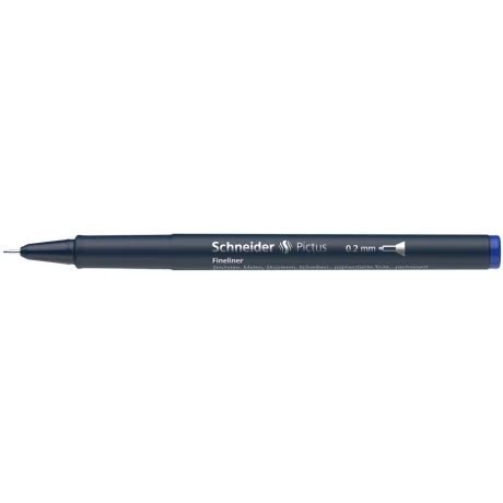 Fineliner Schneider Pictus 0,2 mm Albastru