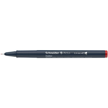 Fineliner Schneider Pictus 0,4 mm Rosu