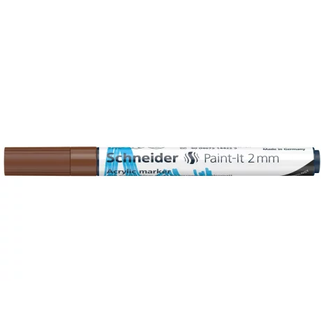 Marker cu vopsea acrilică Paint-It 310 2 mm Schneider Maro