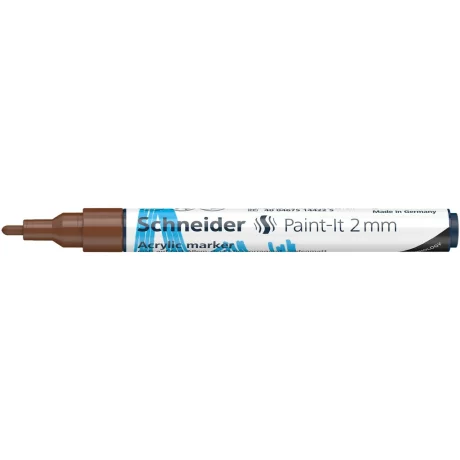Marker cu vopsea acrilică Paint-It 310 2 mm Schneider Maro