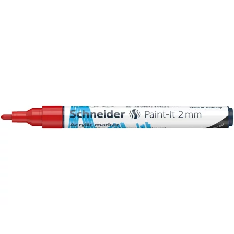 Marker cu vopsea acrilică Paint-It 310 2 mm Schneider Rosu