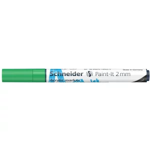 Marker cu vopsea acrilică Paint-It 310 2 mm Schneider Verde