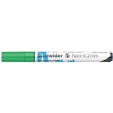 Marker cu vopsea acrilică Paint-It 310 2 mm Schneider Verde
