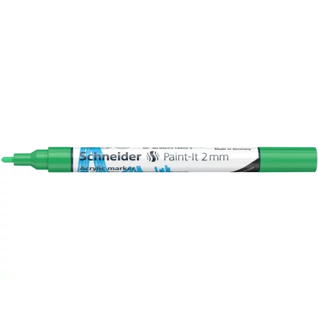 Marker cu vopsea acrilică Paint-It 310 2 mm Schneider Verde