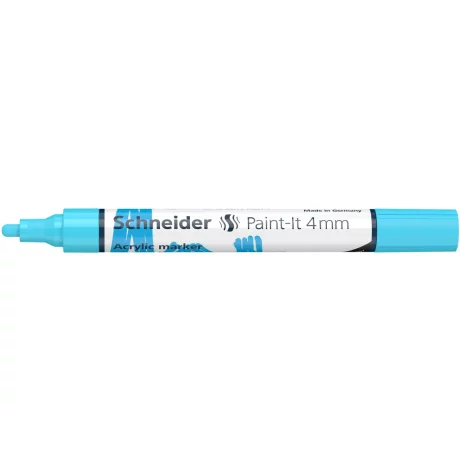 Marker cu vopsea acrilica Schneider Paint-It 320 4 mm Bleu