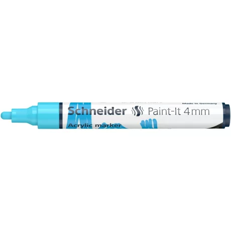 Marker cu vopsea acrilica Schneider Paint-It 320 4 mm Bleu