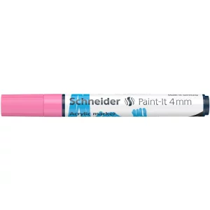 Marker cu vopsea acrilica Schneider Paint-It 320 4 mm Roz Pastel