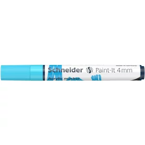 Marker cu vopsea acrilica Schneider Paint-It 320 4 mm Bleu