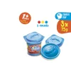 Plastilină Baby Dough Carioca 3x75 g/cutie