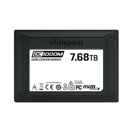 SSD PCIE NVME 7.68TB TLC 2.5&quot;/SEDC1000M/7680G KINGSTON &quot;SEDC1000M/7680G&quot;
