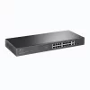 SWITCH TP-LINK  16 porturi Gigabit  POE+ 250W total power, 2 combo gigabit SFP, 2 gigabit non-PoE RJ45, carcasa metal &quot;TL-SG1218MP&quot; (include timbru verde 1.5 lei)