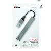 Trust Halyx Aluminium 4 Mini USB Hub &quot;TR-23786&quot;