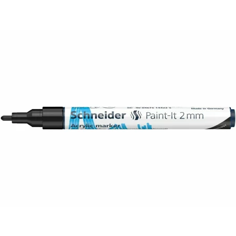 Marker cu vopsea acrilică Paint-It 310 2 mm Schneider Negru