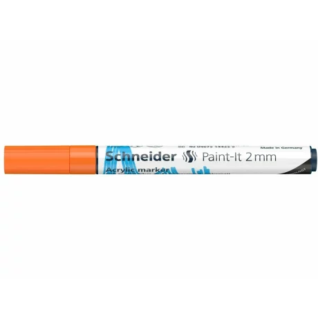 Marker cu vopsea acrilică Paint-It 310 2 mm Schneider Portocaliu