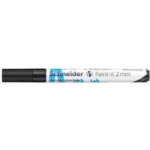 Marker cu vopsea acrilică Paint-It 310 2 mm Schneider Negru