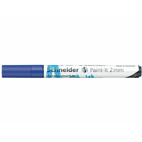 Marker cu vopsea acrilică Paint-It 310 2 mm Schneider Albastru