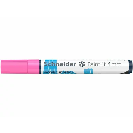 Marker cu vopsea acrilică Paint-It 320 4 mm Schneider Roz