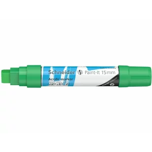 Marker cu vopsea acrilica Paint-It 330 15 mm Schneider Verde