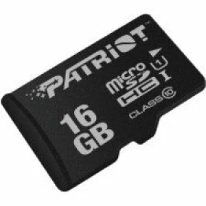 CARD MicroSD PATRIOT, 16 GB, MicroSDHC, clasa 10, PSF16GMDC10