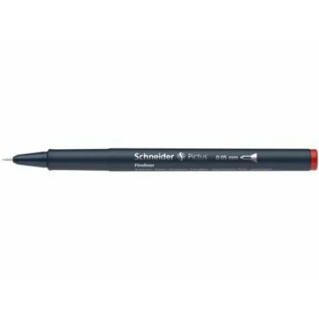 Fineliner Schneider Pictus 0,05 mm Rosu