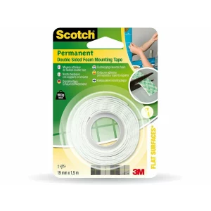 Bandă dublu adezivă pentru montare 19 mm x 1,5 m Scotch