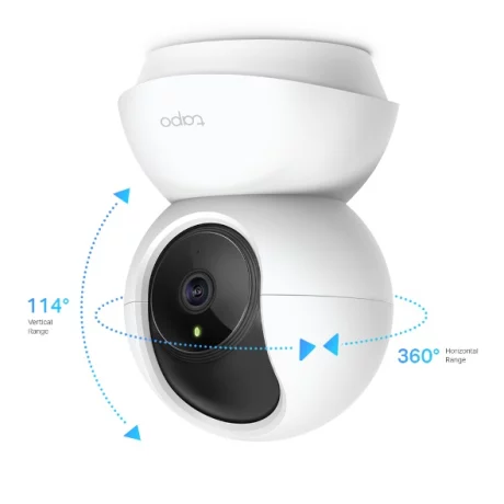 CAMERA IP TP-LINK, cube, pt. interior, dist. IR 9 m, tip lentila fixa 4 mm, 2 Mpx, cu fir, microfon, carcasa plastic, slot SD card, &quot;TC70&quot; (include timbru verde 0.75 lei)