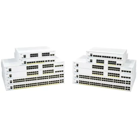 Cisco CBS350-48T-4G-EU network switch Managed L2/L3 Gigabit Ethernet (10/100/1000) Silver, &quot;CBS350-48T-4G-EU&quot;